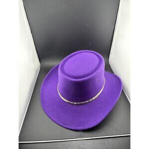Vintage Women's Purple Hat Arlop Size 56